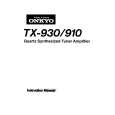 ONKYO TX-910 Manual de Usuario