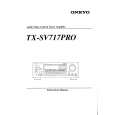 ONKYO TXSV717PRO Manual de Usuario