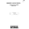 ONKYO A807 Manual de Servicio