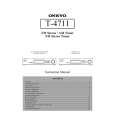 ONKYO T4711 Manual de Usuario