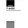 ONKYO T4430 Manual de Usuario