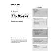 ONKYO TXDS494 Manual de Usuario