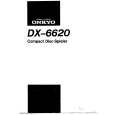 ONKYO DX6620 Manual de Usuario
