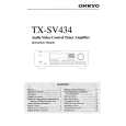 ONKYO TXSV434 Manual de Usuario