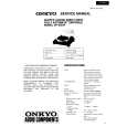 ONKYO CP-1055F Manual de Servicio