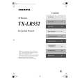 ONKYO TXLR552 Manual de Usuario