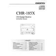 ONKYO CHR185X Manual de Usuario