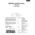 ONKYO TARW909 Manual de Servicio