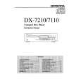 ONKYO DX7110 Manual de Usuario
