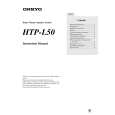 ONKYO HTPL50 Manual de Usuario