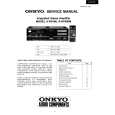 ONKYO A-RV400 Manual de Servicio