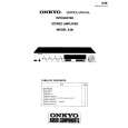 ONKYO A06 Manual de Servicio