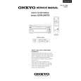 ONKYO CDR205TX Manual de Servicio