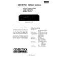 ONKYO TX200 Manual de Servicio