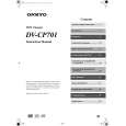 ONKYO DVCP701 Manual de Usuario