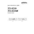 ONKYO TX8210R Manual de Usuario
