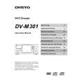 ONKYO DVM301 Manual de Usuario