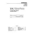 ONKYO DX7111 Manual de Usuario
