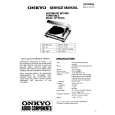 ONKYO CP-1033A Manual de Servicio
