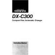 ONKYO DXC300 Manual de Usuario