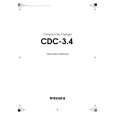 ONKYO CDC3.4 Manual de Usuario