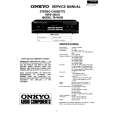 ONKYO TAW100 Manual de Servicio