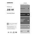 ONKYO DR90 Manual de Usuario