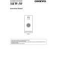 ONKYO SKW50 Manual de Usuario
