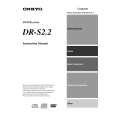 ONKYO DRS22 Manual de Usuario