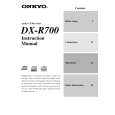 ONKYO DXR700 Manual de Usuario