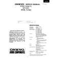 ONKYO TAR301 Manual de Servicio