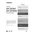 ONKYO DVSP303 Manual de Usuario
