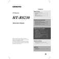 ONKYO HTR8230 Manual de Usuario