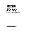 ONKYO EQ100 Manual de Usuario