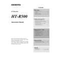 ONKYO HTR500 Manual de Usuario